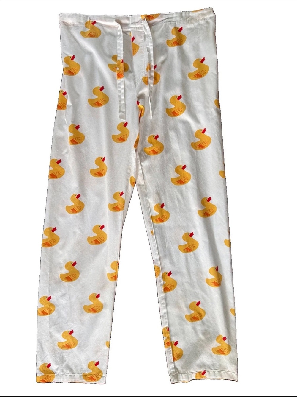 Peter Alexander Rubber Duck Print Soft Cotton Pajama Pants Size Large